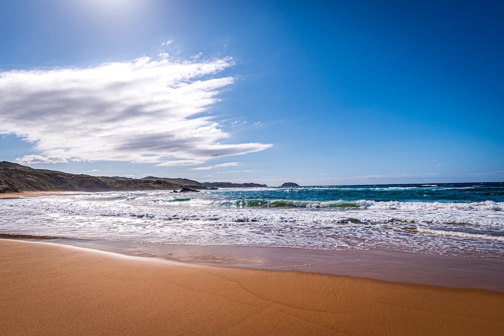 Peščena plaža na Costa del Sol