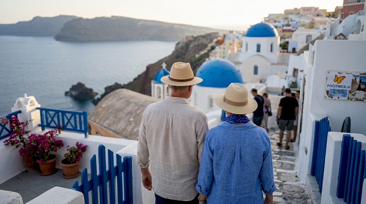 Santorini par cover