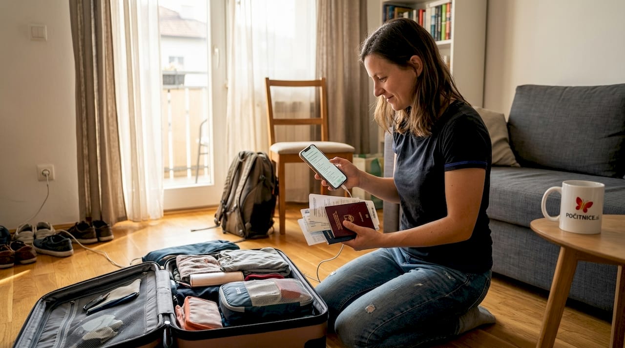 Turistka pakiranje cover