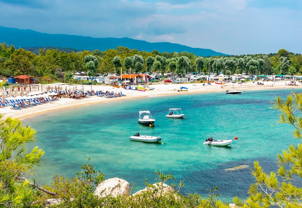 Skrita plaža na Sithonii Halkidiki