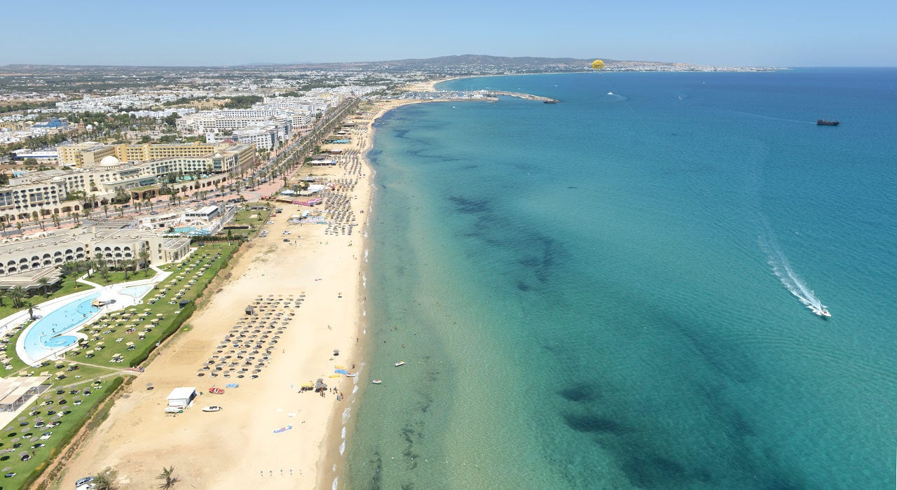 Hammamet obala tunizija