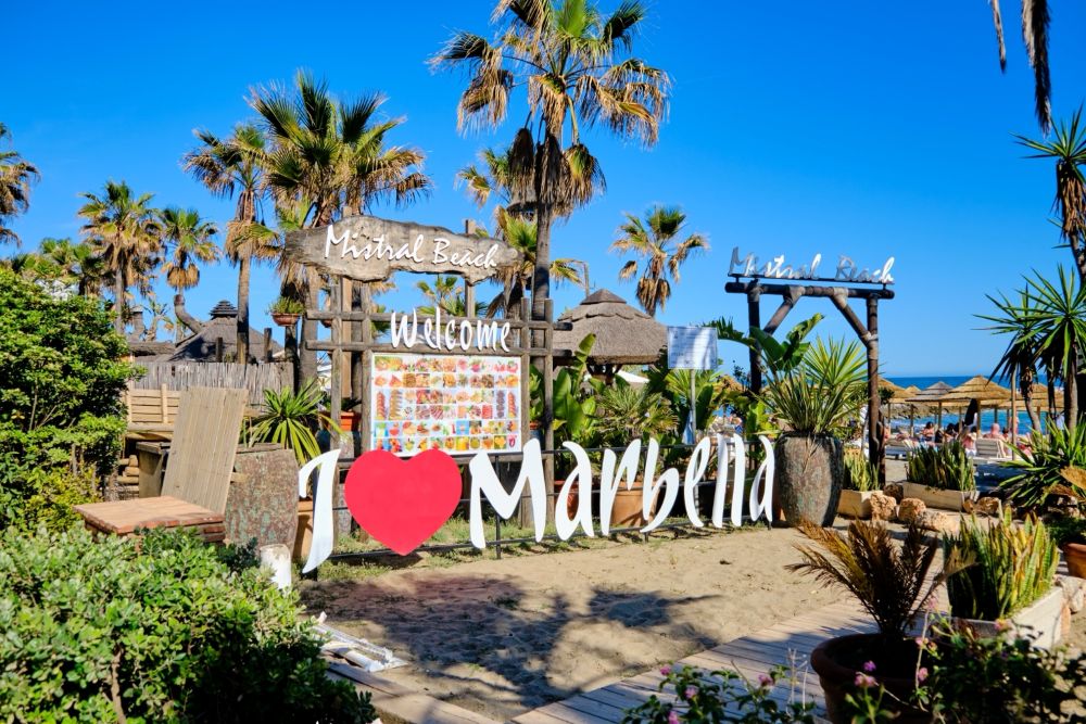Marbella na Costa del Sol – priljubljeno obmorsko letovišče v Andaluziji