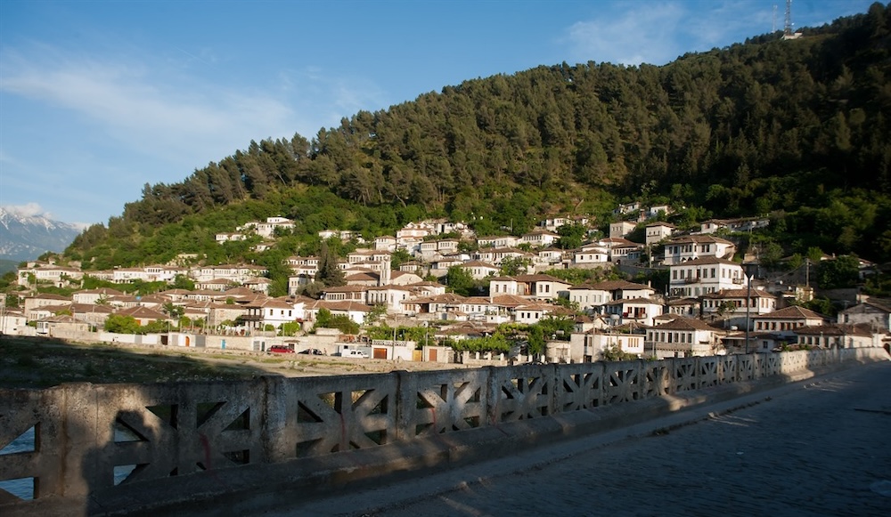 Osmanska arhitektura mesta Berat – kulturni turizem Albanija