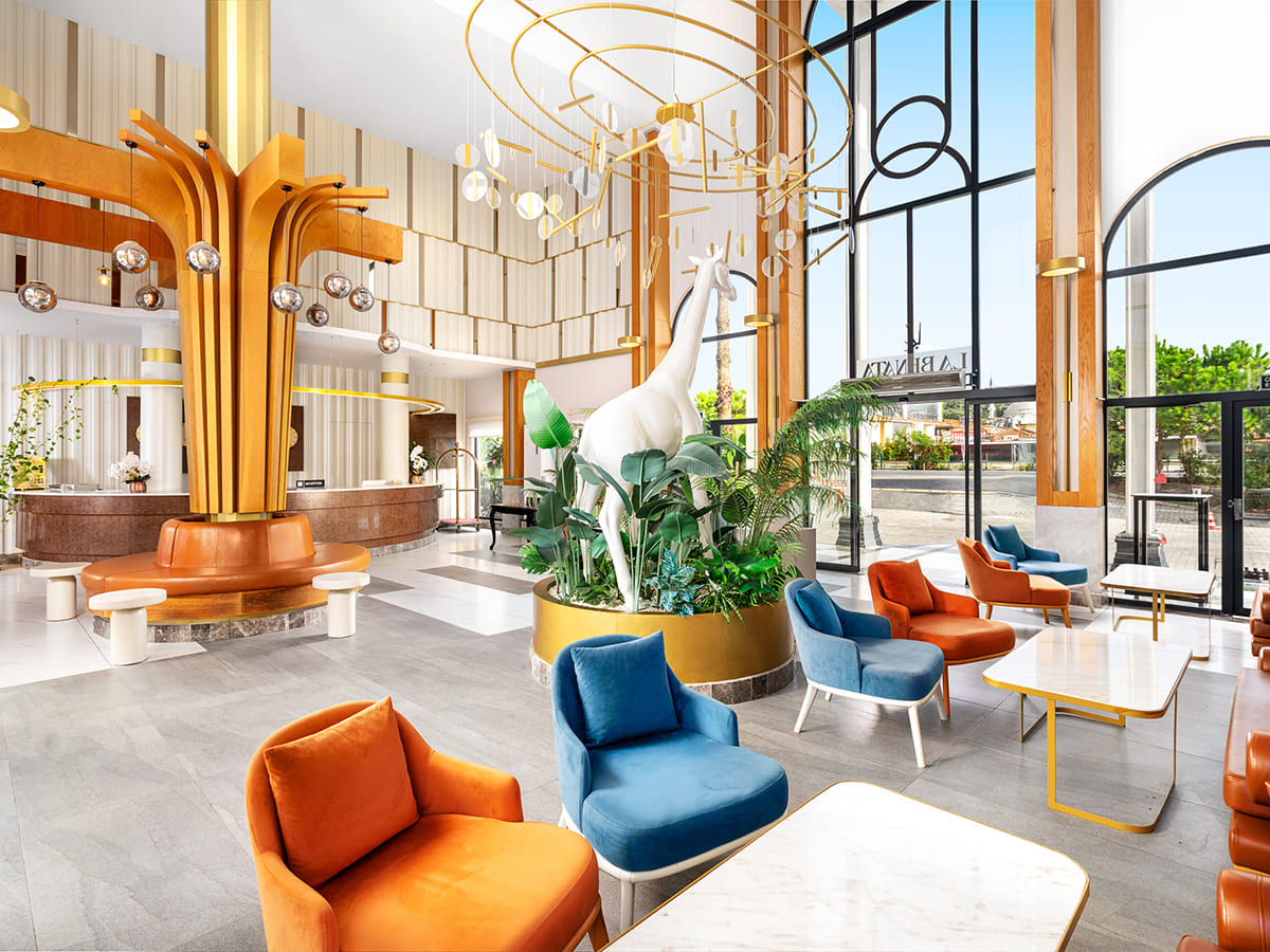 Notranjost hotela alltoura Club Hotel La Benata v Turčiji