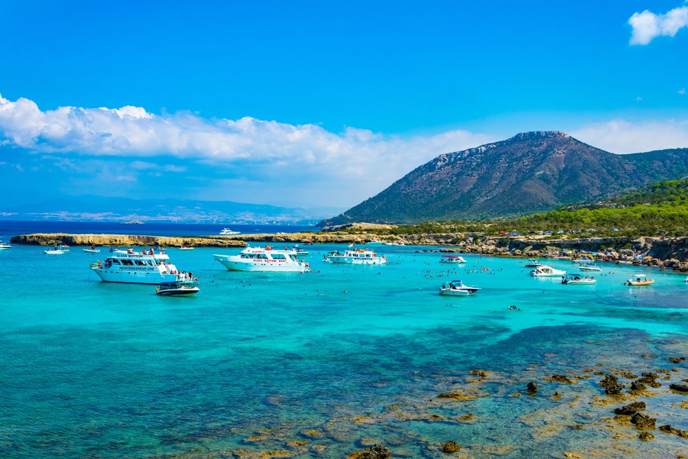 Blue Lagoon Ciper turkizno morje in zalivi