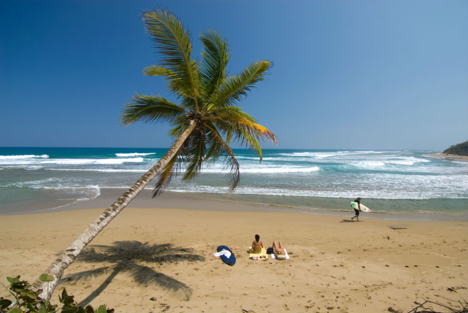 Cabarete v Dominikanski republiki kot priljubljena plaža za kajtanje in vodne športe