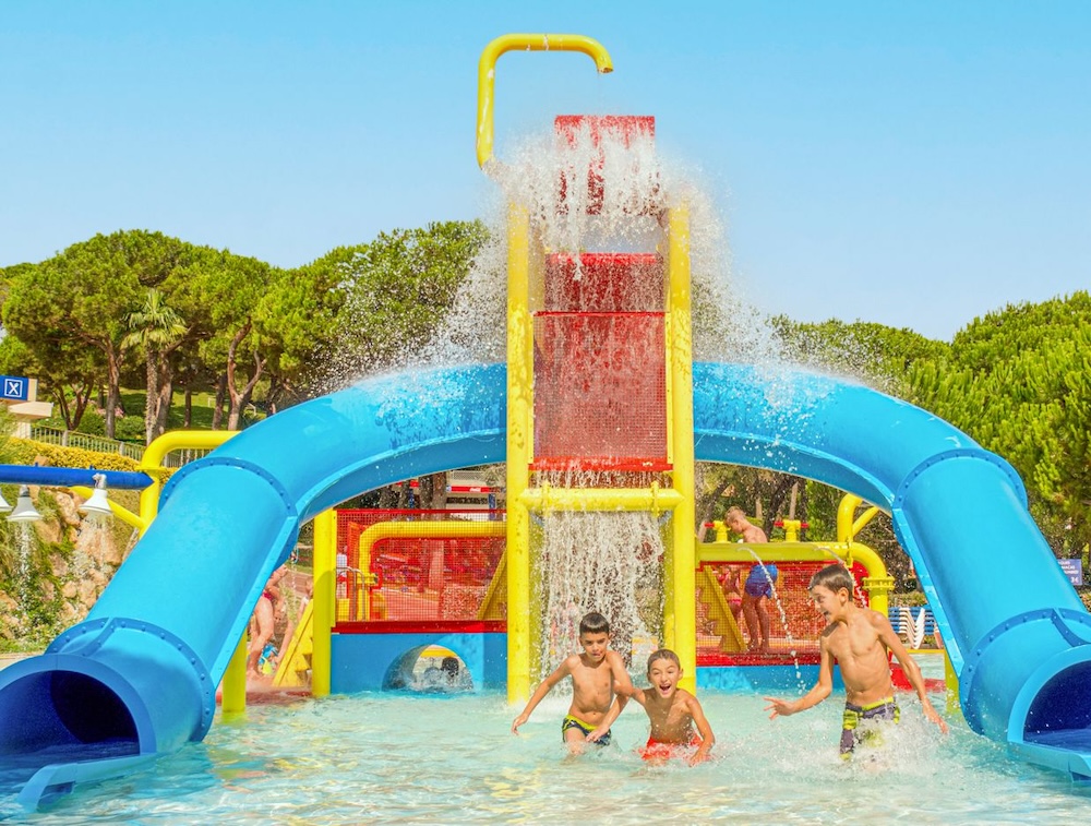 Otroško vodno igrišče v Water World Lloret de Mar