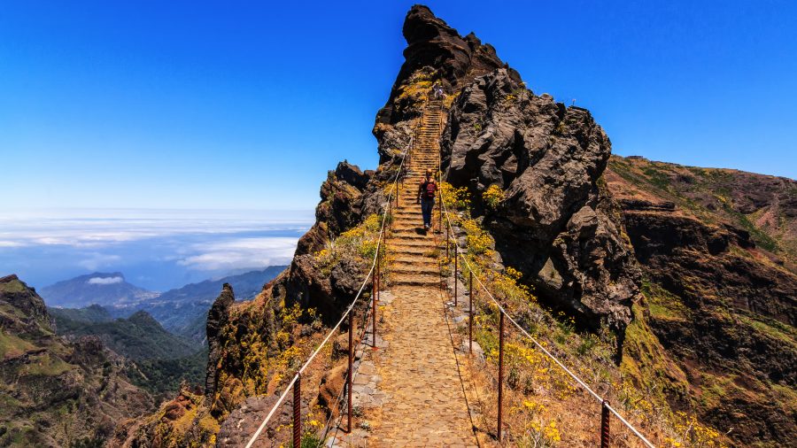 Vereda do Areeiro Madeira – znamenita panoramska pot med tremi vrhovi