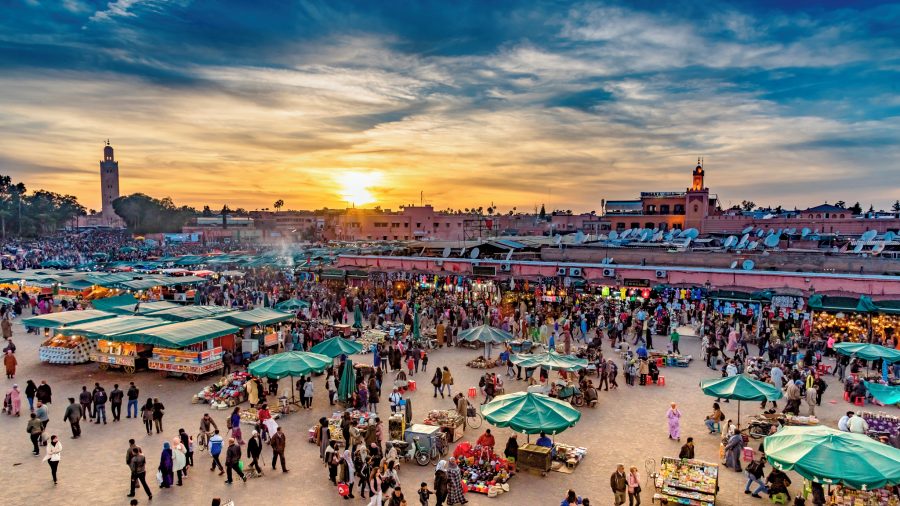 Jemaa el-Fnaa Marakeš – glavni mestni trg