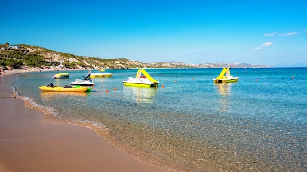 Paradise Beach oziroma Bubble Beach na otoku Kos