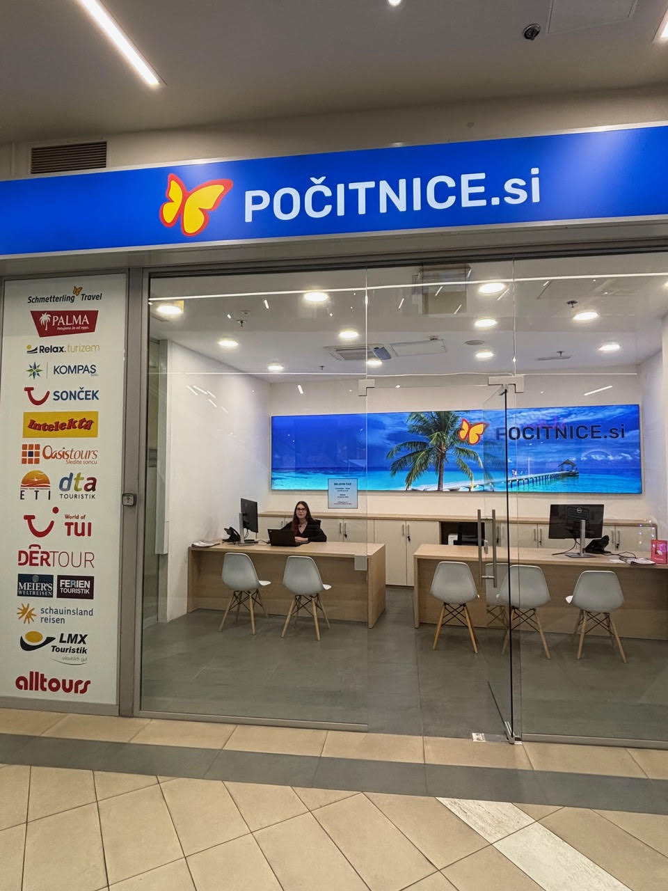 Turistična poslovalnica Aleja Šiška za vaš izbor potovanj.