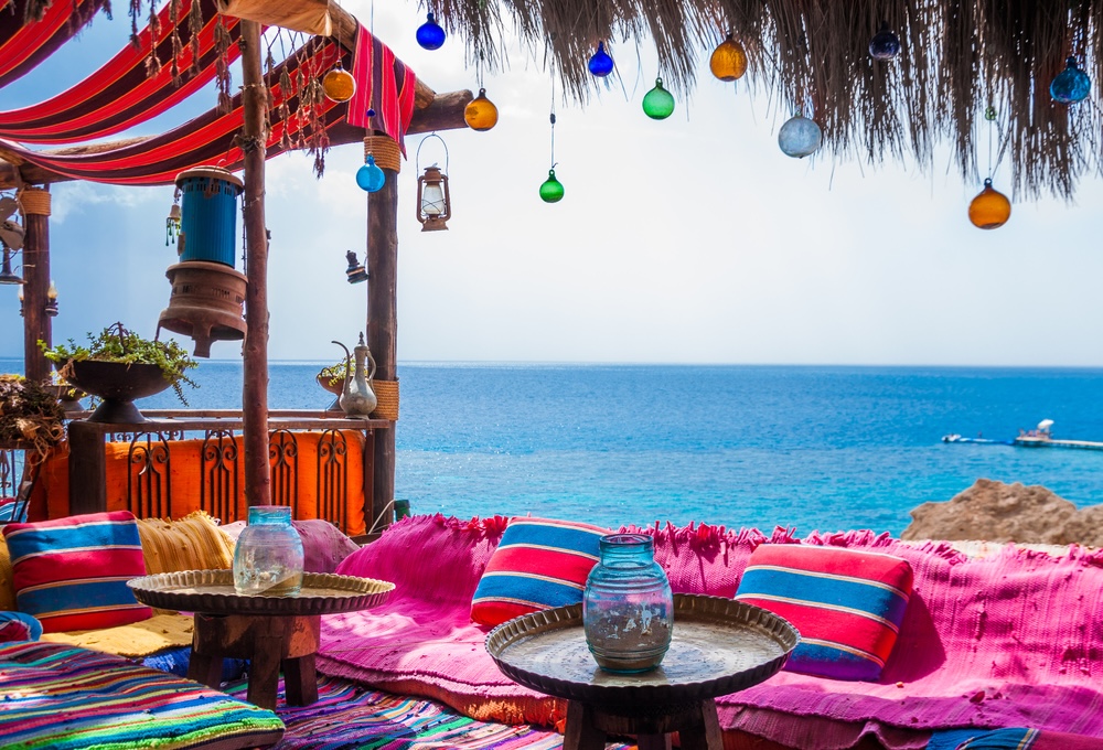 Farsha Mountain Lounge nad morjem v Sharm el Sheikhu