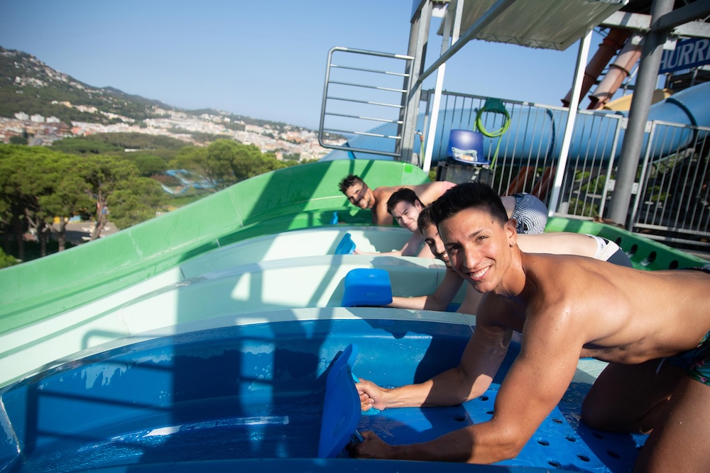 Hitri adrenalinski tobogani v Water World Lloret de Mar