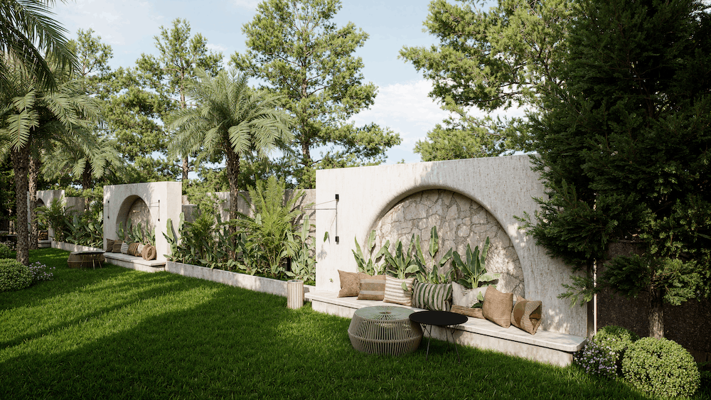 vrt in okolica Calido Sol Hotel sproščanje