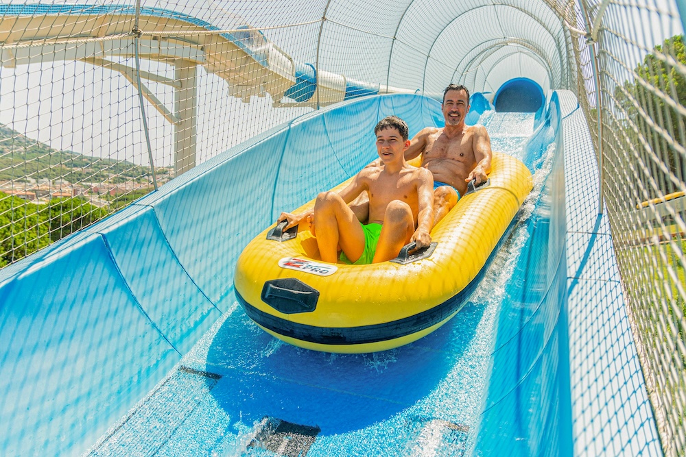 Atrakcija Water Mountain v Water World Lloret de Mar